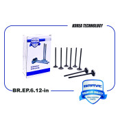 Клапана впуск Brave, арт. BR.EP.6.12-in