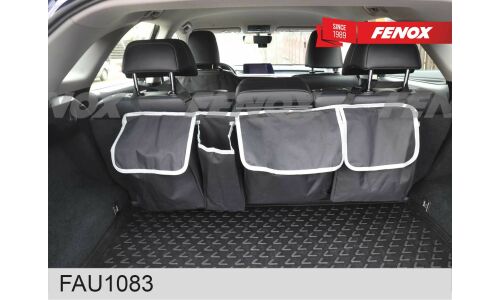Органайзер Fenox, на спинку задних сидений, 950x360мм, чёрный, арт. FAU1083