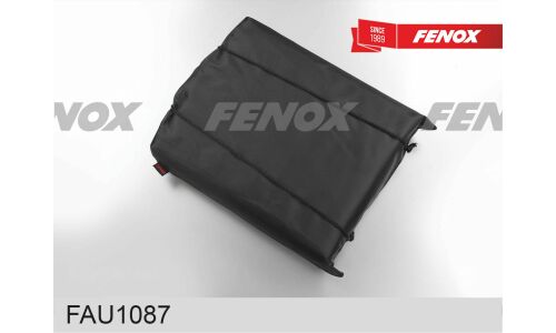 Чехол-накидка Fenox, для заднего ряда (автогамак для животных), оксфорд, черный цвет, 1 предмет, арт. FAU1087