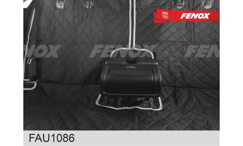 Чехол-накидка Fenox, для заднего ряда, оксфорд, черный цвет, 1 предмет, арт. FAU1086