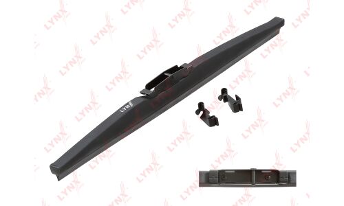 Щётка стеклоочистителя LYNXauto 400мм (16") каркасная, зимняя, для заднего стекла, 1 шт, арт. LW40DE