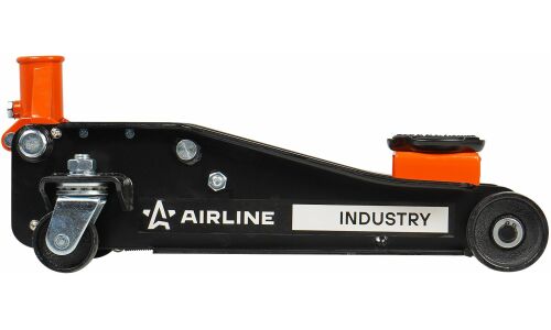 Домкрат гидравлический подкатной Airline Industry, двухпоршневой, 2000кг, подъём 135–380мм, арт. AJ-2F-370