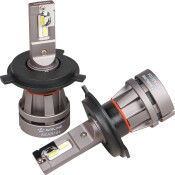 Лампа светодиодная Airline Plus H4 (P43t, T16), 12/24В, 28/28Вт (соответствует 60/55Вт), 6500К, комплект 2 шт, арт. AEAR104