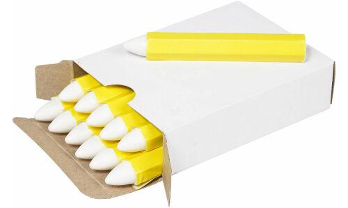 Мел маркировочный для шин, комплект 12 шт, белый AIRLINE, арт. ATRK110