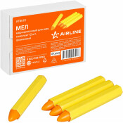 Мел маркировочный для шин, комплект 12 шт, оранжевый AIRLINE, арт. ATRK111
