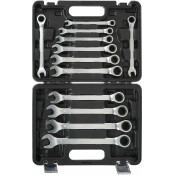 Ключ комбинированный Airline PRO, от 8 до 19мм, с трещоткой, арт. ATAL012