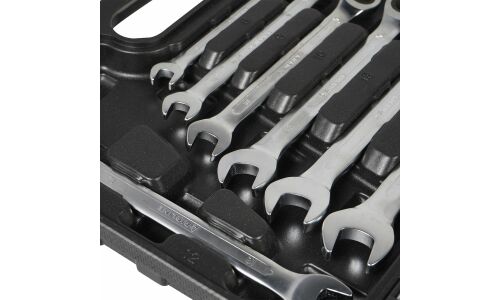 Ключ комбинированный Airline PRO, от 8 до 19мм, с трещоткой, арт. ATAL012