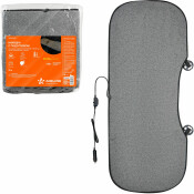 Чехол-накидка Airline, для заднего ряда, искусственный мех, черный цвет, 1 предмет, арт. ADHC008