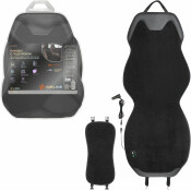 Чехол-накидка Airline Pro, для передних сидений, с подогревом, искусственный мех/кожа, черный цвет, 1 предмет, арт. ADHC017