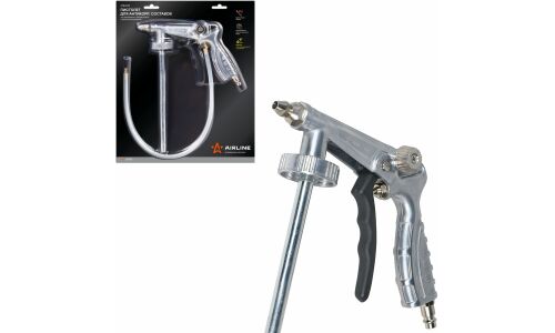 Пистолет для антикорр. составов под Евробаллон с гибким соплом и регулятором давления PRO AIRLINE, арт. ATBU052