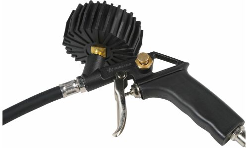 Пистолет для накачки шин Airline ПШ6, с аналоговым манометром до 12атм, штуцер 1/4", арт. ATBU037