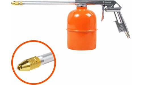 Пистолет моечный/мовильный ПМ1 металл. бачок 900мл AIRLINE, арт. ATBU055