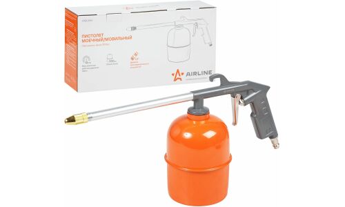 Пистолет моечный/мовильный ПМ2 металл. бачок 900мл AIRLINE, арт. ATBU056