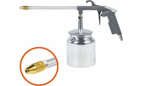 Пистолет моечный/мовильный ПМ6 металл. бачок байонет 850мл PRO AIRLINE, арт. ATBU062