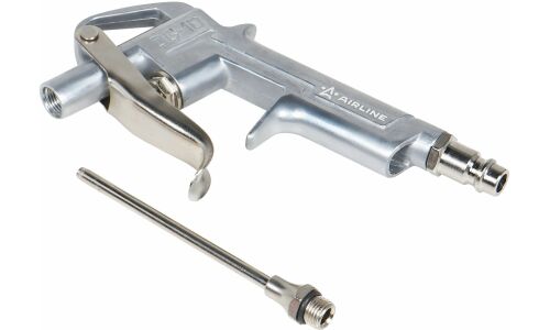 Пистолет продувочный пневматический металл. (L=95мм) AIRLINE, арт. ATBU016