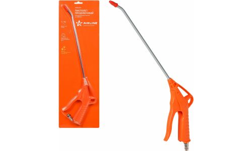 Пистолет продувочный пневматический пластик (L=300мм) AIRLINE, арт. ATBU019