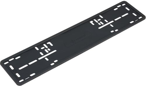 Рамка номерного знака Airline, для автомобиля, прямоугольная, силиконовая, чёрная, арт. ADFC005