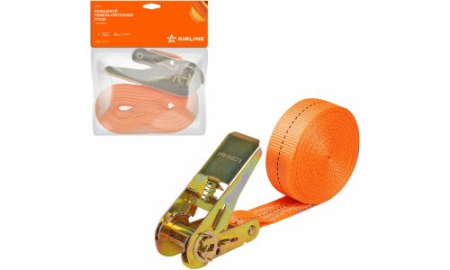 Ремень крепления груза с храповиком, кольцевой 1 т, 4,5 м AIRLINE, арт. AST48