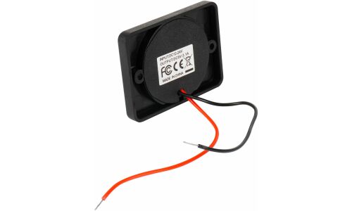 Розетка встраиваемая Airline, 12/24В, 2хUSB (5В, 3.1А), с подсветкой и защитной крышкой, арт. AEBJ210