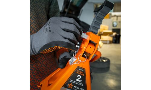 Подставки страховочные под автомобиль Airline PRO, регулируемые, 2000кг, подъем 282–430мм, 2 шт, арт. AJSGP02