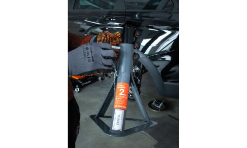 Подставки страховочные под автомобиль Airline, регулируемые, 2000кг, подъем 265–365мм, 2 шт, арт. AJSF01