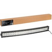 Фара светодиодная (балка) двухрядная изогн., 60LED комбин.свет, 180W, (820х78х60) 12/24V AIRLINE, арт. ALED057