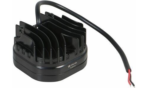 Фара светодиодная квадратная, 4 LED направленный свет, 40W (78х78х50) 12/24V AIRLINE, арт. ALED036