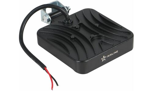 Фара светодиодная квадратная, 9 LED направленный свет, 9W (83х83х22) 12V AIRLINE, арт. ALED027