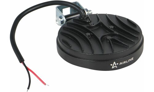 Фара светодиодная круглая, 9 LED направленный свет, 9W (83х83х22) 12V AIRLINE, арт. ALED028