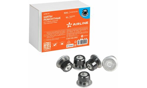 Шипы ремонтные 10 мм, 500 шт. в коробке AIRLINE, арт. ATRK175