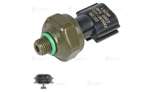 Датчик давления хладагента для а/м Hyundai Solaris (10-)/Kia Rio (10-) Luzar, арт. LRPS 0807