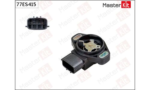 Датчик положения дроссельной заслонки Master KiT, арт. 77ES415