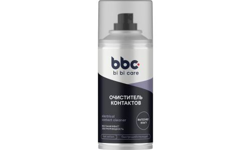 Очиститель электрических контактов BiBiCare Electrical Contact Cleaner, вытесняет влягу, восстанавливает электропроводимость, аэрозоль 210мл, арт. 4411