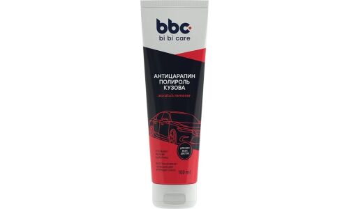Полироль-реставратор кузова BiBiCare Scratch Remover «Антицарапин», для лакокрасочного покрытия, восстанавливает цвет, туба 100мл, арт. 4052