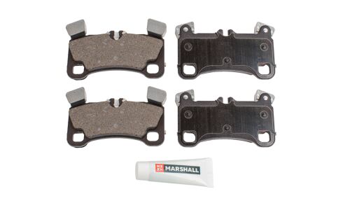 Колодки тормозные дисковые Marshall, комплект на ось (4 шт), арт. M2624296