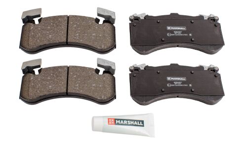 Колодки тормозные дисковые Marshall, комплект на ось (4 шт), арт. M2624847