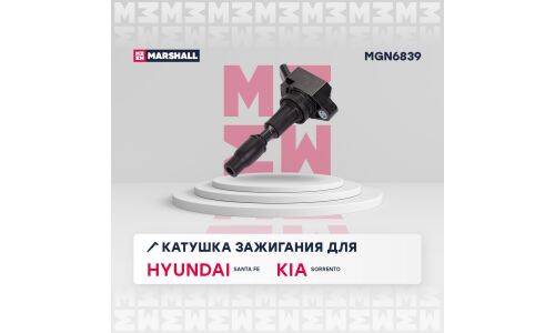 Катушка зажигания Marshall, арт. MGN6839