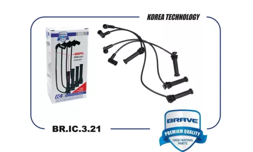 Высоковольтные провода силикон Brave, арт. BR.IC.3.21