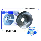 Диск тормозной Brave, передний, арт. BR.BD.1.32