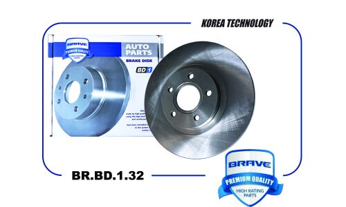 Диск тормозной Brave, передний, арт. BR.BD.1.32