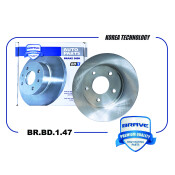 Диск тормозной Brave, передний, арт. BR.BD.1.47