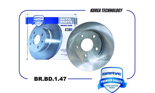Диск тормозной Brave, передний, арт. BR.BD.1.47