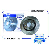 Диск тормозной Brave, передний, арт. BR.BD.1.23