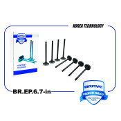 Клапана впуск Brave, арт. BR.EP.6.7-in