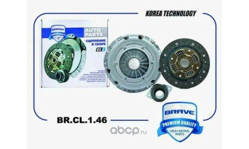 Сцепление в сборе [корзина+диск+выж.] Brave, арт. BR.CL.1.46