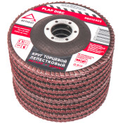 Круг лепестковый торцевой 115x22 P60 ARNEZI, арт. R8010303