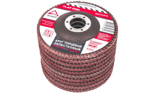 Круг лепестковый торцевой 115x22 P60 ARNEZI, арт. R8010303