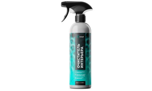 Очиститель салона Detail Ultra Clean Adapted Series, для пластика, ткани, замши, бутылка с триггером 500мл, арт. DT-0490