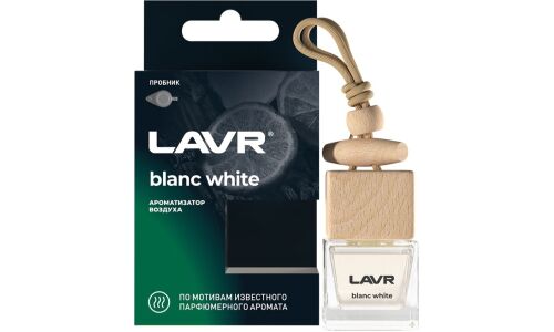 Ароматизатор подвесной Lavr Blanc White (Грейпфрут), жидкий, флакон 8г, арт. Ln1780