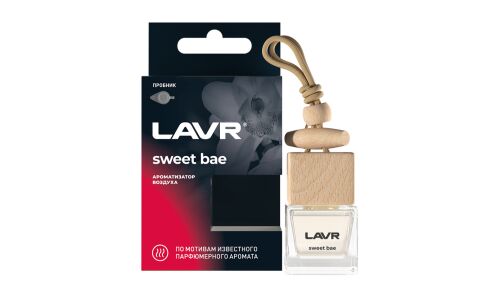 Ароматизатор подвесной Lavr Sweet Bae (Цветочный), жидкий, флакон 8г, арт. Ln1781